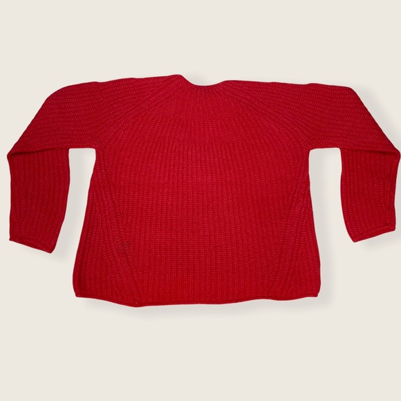 Rag&Bone - Joseph V-Neck Sweater - Papaya - M - Picture 6 of 12